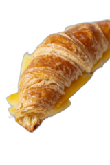 Cruasán de queso