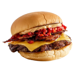 Hamburguesa con tocino